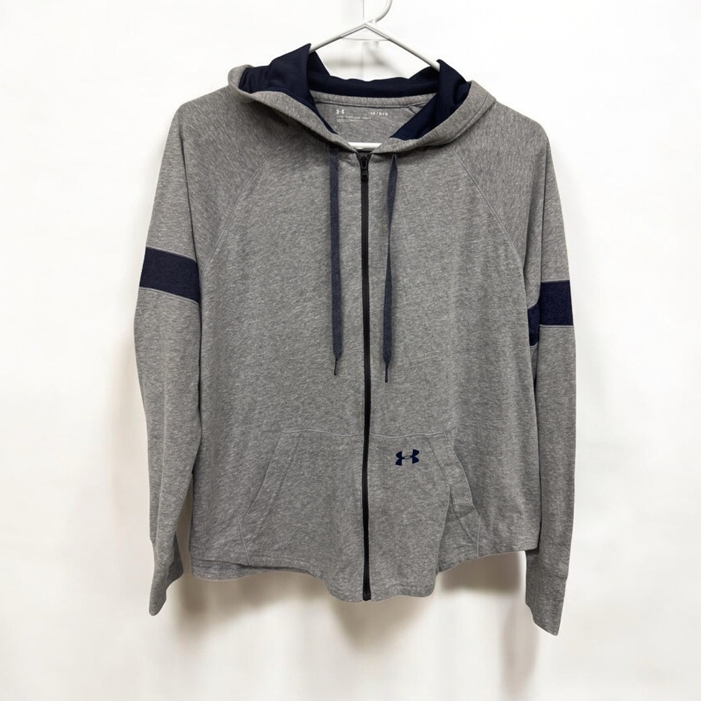 LG Gray and Navy Hoodie